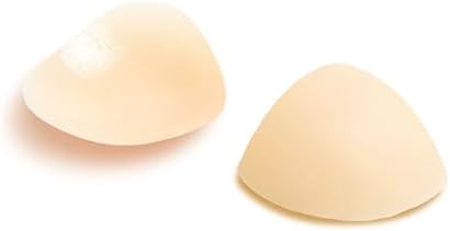 LELUSKIN Triangular Ultra-Thin, Reusable, Adhesive, and Hypoallergenic Nipple Covers with Travel Case Included - For Cup B-D+