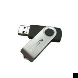 Nilox Chiavetta USB 32 GB, USB 2.0, Colore Grigio