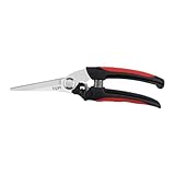 TUPI – Robuste Gartenschere – Gartenschere aus Edelstahl for Beschneiden von Bäumen, Obstpflücken und Astschneiden(Picking scissors)