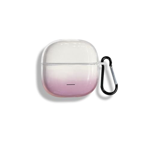 �Ή�/�݊������� Buds 8 Lite �N���A�P�[�X TPU�f�� �ϏՌ� �����h�~ CASE �\�t�g�P�[�X �l�C �J�o�[ �J���r�i�t��(�N���A�p�[�v��)