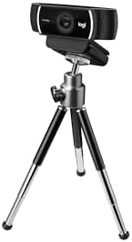 Logitech C922 PRO HD Web Kamerası, 1080p/30 FPS Çözünürlük, RightLight 2 ile Otomatik Işık Düzeltme, Çift Gürültü Önleyici Mikrofon, Premium XSplit Lisanslı, Siyah - Görsel 4