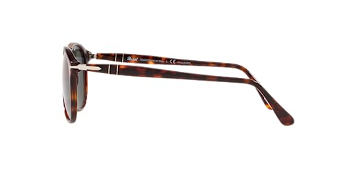Persol Unisex's Po9649s Sunglasses, Havana/Green Polar, 55 mm by Persol - Image 4