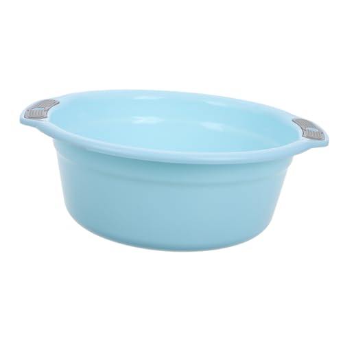 GALPADA Lavabo Pequeño de Plástico Grueso con Doble para Cocina Lavado de Ropa y Lavado de Pies Versátil y Resistente