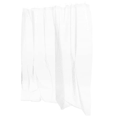 RORPOIR Duschvorhang Wasserwürfel Schimmelresistent Für Badewanne Und Dusche Langlebig Und Leicht zu pflegen Transparent