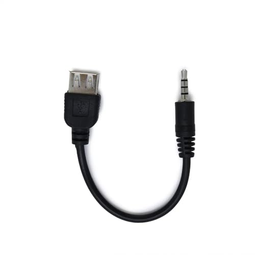 Cabo Áudio Otg P2 X Usb Fêmea Cabo Conversor OTG P2 Macho X Usb Fêmea