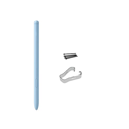 Galaxy Tab S6 Lite S Pen Replacement for Samsung Galaxy Tab S6 Lite 2024 (EJ-PP610) Stylus Pen Touch Pen + Tips/Nibs Replacement (Angora Blue)