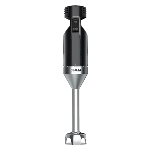 Image of Sujata Blendcraft Hand Blender|180 Watts Motor|18000 RPM|2 Speed Toggle Action Switch|Super Quick Blending| (Black)