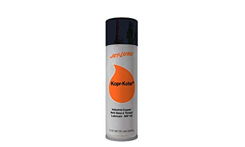 Jet-Lube Kopr-Kote - Copper Based | High Temperature | EP Lubricant | Anti-Seize | Military Grade | Low Friction | Water Resistant | 12 oz.