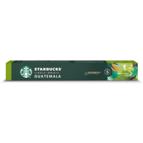 Starbucks By Nespresso Coffee Capsule Guatemala 10pcs �X�^�[�o�b�N�X �O�A�e�}���R�[�q�[�J�v�Z��(10�t��) (5BOX) [���s�A���i]