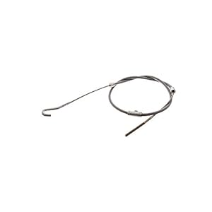 Corde de frein Gris, avec crochet et graisseurs, 1043 mm TR150