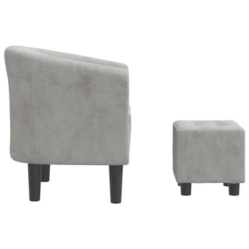 Petit Fauteuil de Relaxation Ergonomique Velours pour le Dos