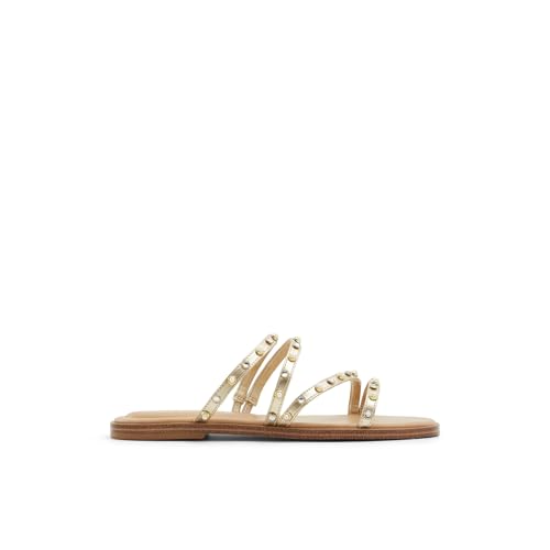 Image of Aldo TRITON-IN710 Ladies GOLD Flat Sandals