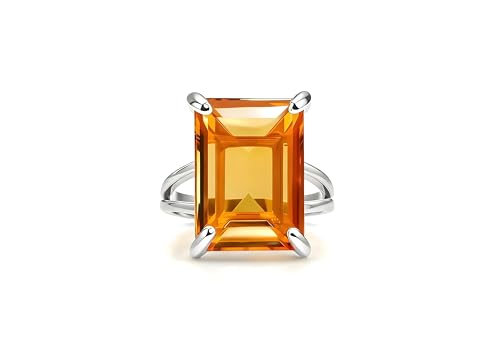 Bague citrine argent véritable : finis les bijoux ternes - 3