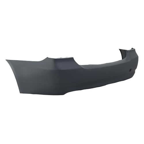 Image of FitParts Compatible with BMW 325i /328i /330i 2006-2008 Rear Bumper Cover | Primed, Sedan, Ready to Paint, OEM 51127141053, BM1100164