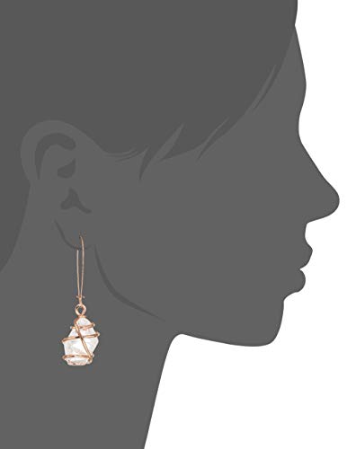 Soho Caged Stone Dangle Earrings by ROBERT LEE MORRIS