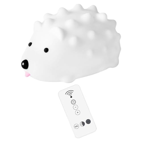 Veilleuse LED rechargeable hérisson en silicone, le cadeau de naissance idéal - 4