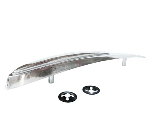 CRESTA PARAFANGO CROMATA ADATTO PER VESPA 50 R L N 90 125 ET3 PICCOLA ALLUMINIO LUCIDA