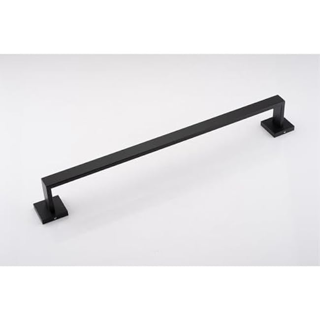 Organize Your Space with 4-Piece Bathroom Hardware Set, Stylish Matte Black Stainless Steel, Easy Installation