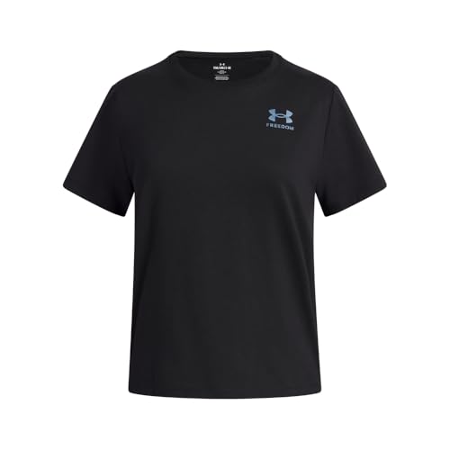 Under Armour Girls' Freedom Flag Short Sleeve T Shirt