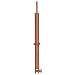 stonylab Copper Electrode Holder, All-Cu Clamp, 0.1-3mm Clampable Thickness, GDMS Tested for Electrochemistry