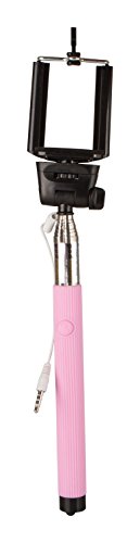 Selfie Stick Monopod with Shutter On Extendable Stick for Self-Portrait Selfies - Connects Through H - //coolthings.us