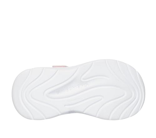 Skechers Bambina Wave 92 Sneaker In Rosa Chiaro, Taglia 27, Lavabile In Lavatrice - 2