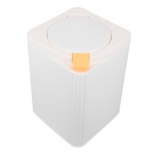 Cubo de basura Alipis papelera pequeña con tapa contenedor para habitaciones
