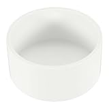 PATIKIL 3-1/2 PVC Rohr Endkappe Fitting, Möbelqualität Rohrstecker Adapter Steckverbinder für den Bau von PVC-Möbeln DIY Gartenregalstützstruktur Lagerung, Weiß