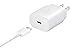 SAMSUNG 25W USB-C Super Fast Charging Wall Charger - White (US Version with Warranty)