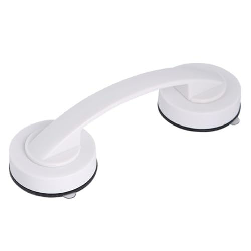 Abaodam No-Drill Suction Cup Grab Bar for Shower and Bathroom Safety Hand Rail with Reusable Strong Hold Slip-Resistant Support Handle for Elderly and Seniors Smooth Surfaces