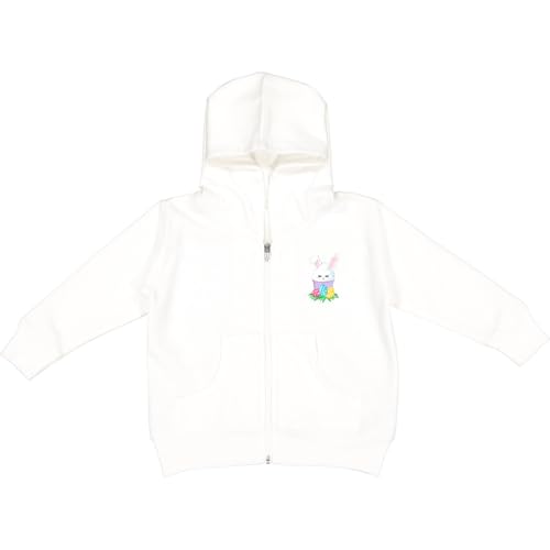 inktastic Easter Bunny Frosted Cupcake with Eggs Toddler Hooded Jacket