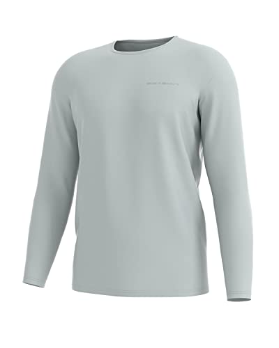 Seaskin Men's Long Sleeve Rash Guard UPF 50+ Sun Protection Shirt