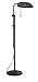 CAL BO-117FL-DB Pharmacy Floor Lamp 46 Inches Adjustable-Height 100-Watt, Dark Bronze