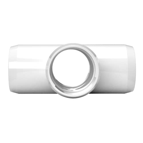 Formufit F034Crx-Wh-8 Cross Pvc Fitting, Furniture Grade, 3/4" Size, White (Pack Of 8) #TOP2