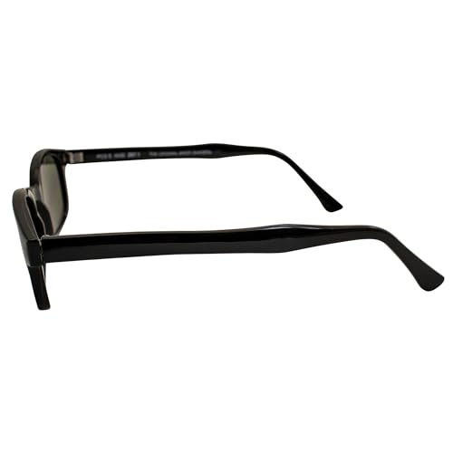 Pacific Coast Original KD's Biker Sunglasses (Black Frame/Colored Mirror Lens)4