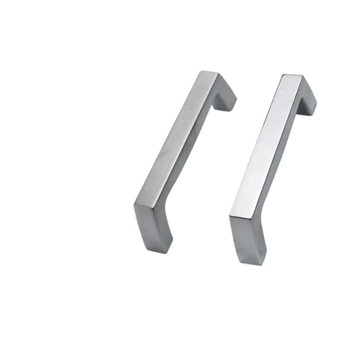 U-Shaped Exposed Zinc Alloy Solid Handle Industrial Machinery Equipment Chassis Medical Box 1Pcs(Matte)