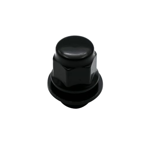 Image of 24pcs M12x1.5 Lug Nuts Hex 13 /16'' (21mm) Black OEM Factory Style Mag Seat Lug Nuts Replacement Compatible with Toyota Lexus Factory Wheels