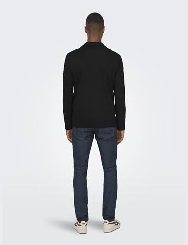 Only & Sons Onsmark Slim 0209. Blazer Noos Giacca, Nero, M Uomo - 4