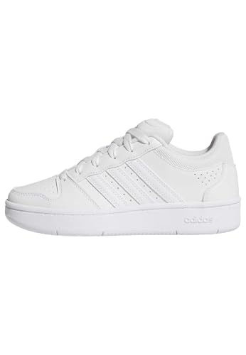 adidas Mixte Enfant Hoops Classic J Shoes, FTWR White/FTWR White/Grey Two, 39 1/3 EU