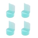 4pcs Thumb Rest Pad for Clarinet/Oboe, Silicone Clarinet Thumb Rest Colored Thumb Rest Cushion Protector for Most Clarinets Oboes (Blue)