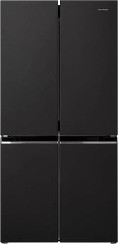 Sharp SJ-NFA15IMXBE Frigorifero Side-By-Side Libera Installazione 488 L E Nero