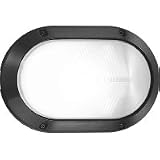 PRISMA Plus Ovale 280 – Applique Parete Plus OV 280 1 x 100 W E27 Bianco
