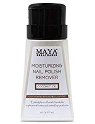 MAYA NATURAL NAIL POLISH REMOVER – COCONUT OIL (6 FL OZ) NATURAL NAIL POLISH REMOVER