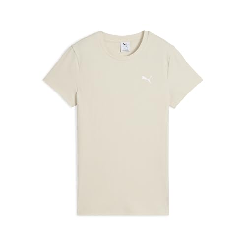 T-Shirt Mixte PUMA ESS Elevated Rib Tee fini les hauts amorphes