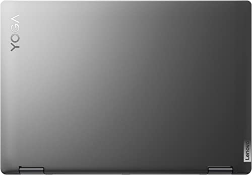 Image of Lenovo Yoga 7i 16 2-in-1 Laptop 16 inch 2.5K IPS Touchscreen (400 nits, 100% sRGB, TUV Low Blue Light) 12th Gen Intel 12-Core i5-1240P 8GB RAM 1TB SSD Backlit Fingerprint Thunderbolt Win11 Grey + Pen