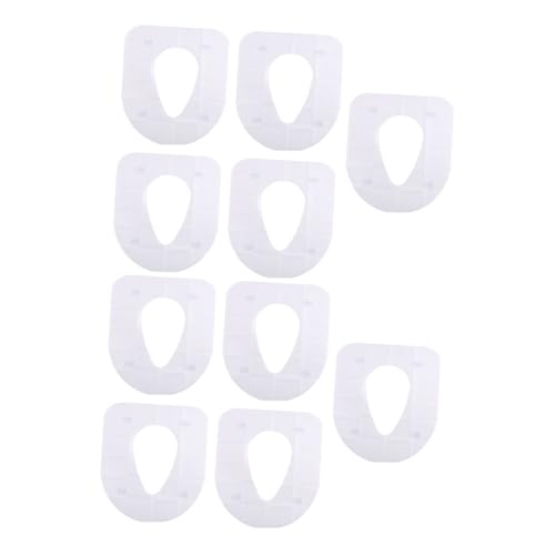 iplusmile 30個 使い捨てトイレ 防水粘着便座カバー 携帯用アウトドア便座パッド 快適素材で衛生的な保護