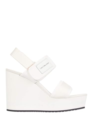 Sandales compensées Calvin Klein Jeans Yw0yw01028 beige pour marcher sans douleur