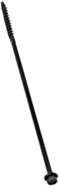0.25 x 6 in. Power Pro Timbertite Structural Screws - Black