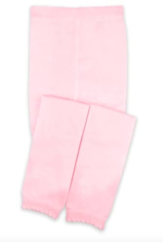 Jefferies Girls Scalloped Pima Cotton Footless Ankle Tights Ages 18 Months to 14 Years