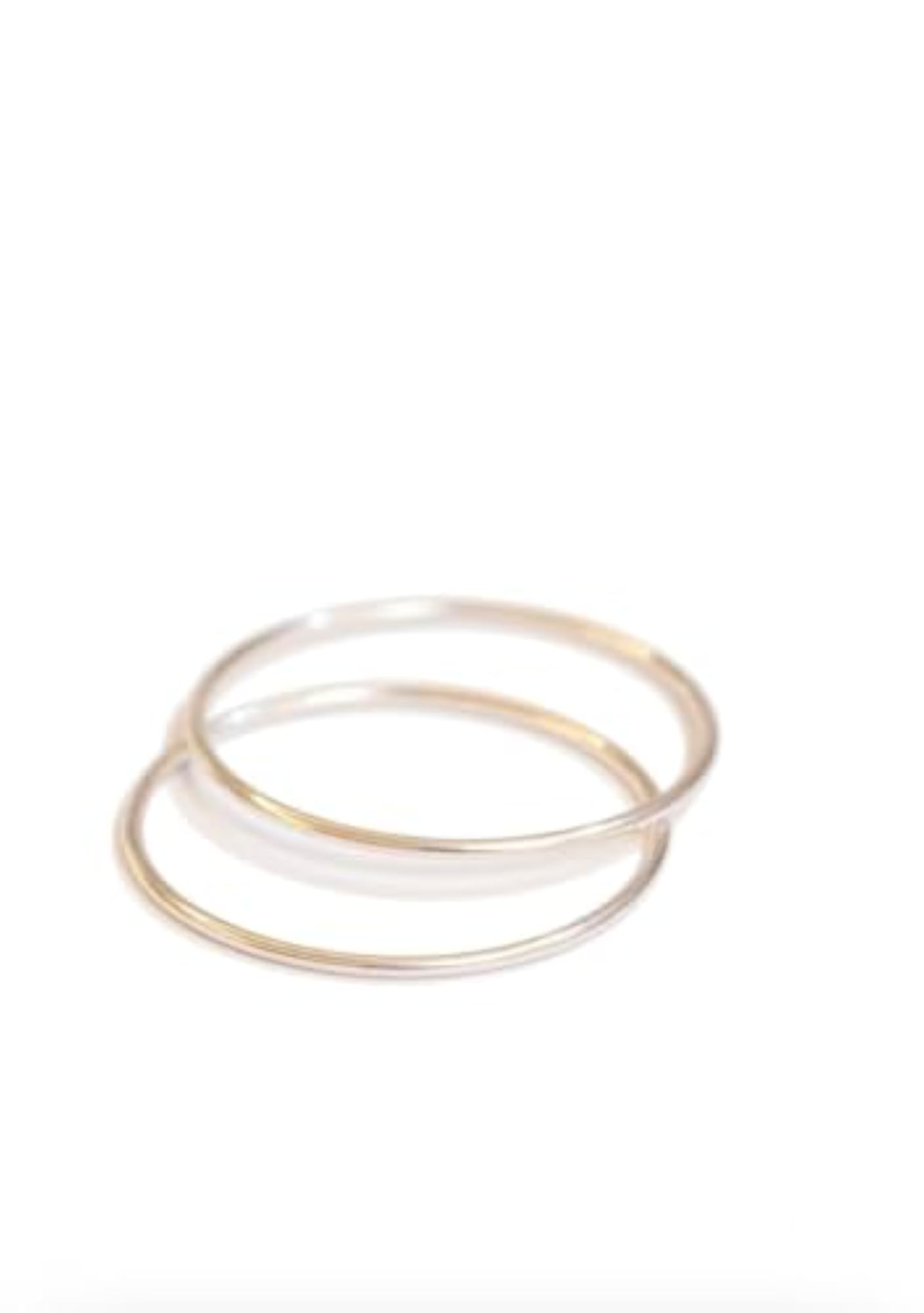Women's Handcrafted Matte 925 Sterling Silver Bangle